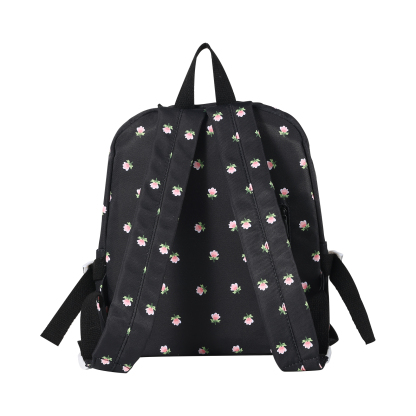 Personalised Kids School Bag with Name & Flowers – Back to School Gift | Jessemade