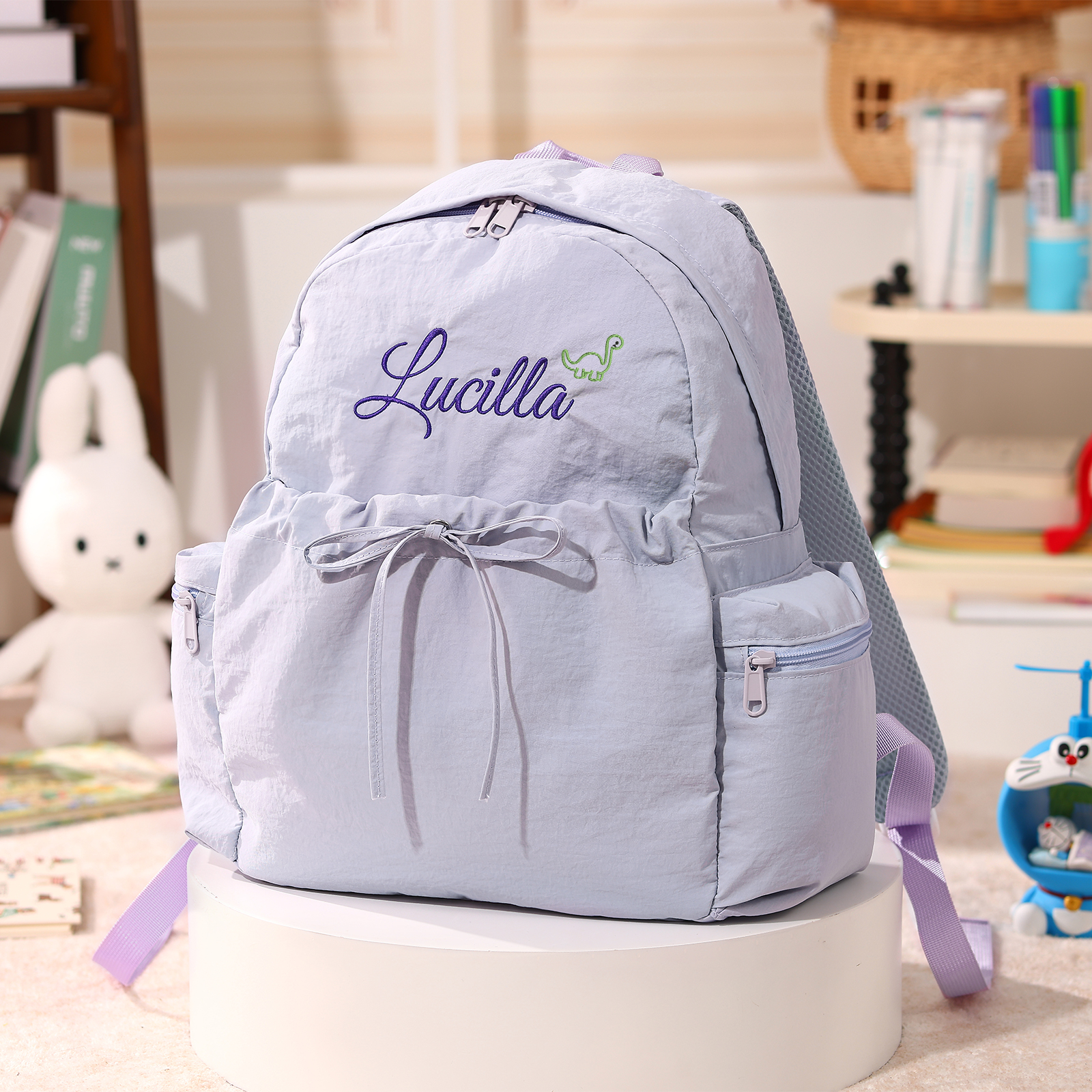 Personalised Kids School Bag with Name & Pattern – Back to School Gift | Jessemade