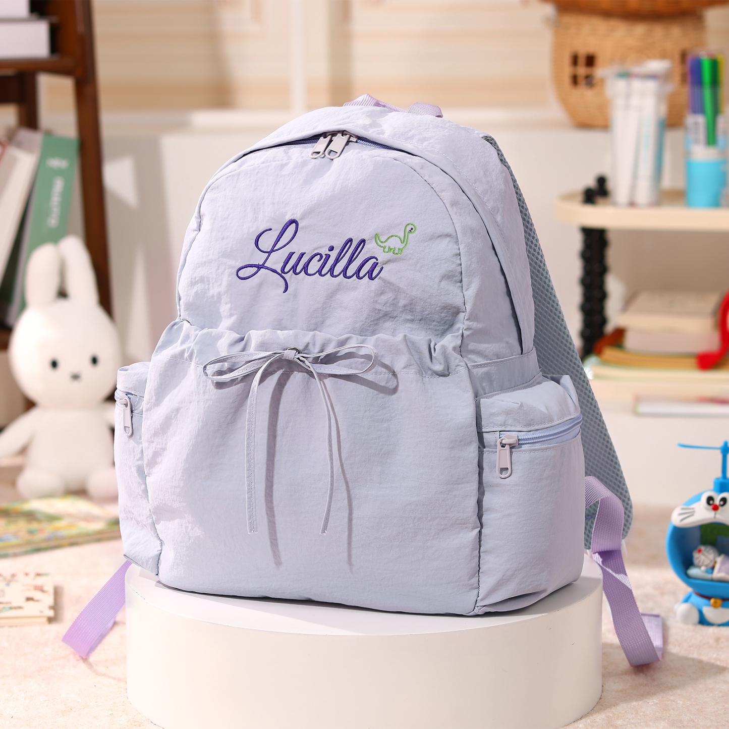 Personalised Kids School Bag with Name & Pattern – Back to School Gift | Jessemade