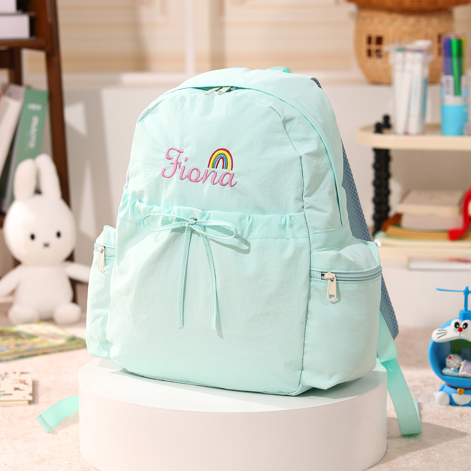 Personalised Kids School Bag with Name & Pattern – Back to School Gift | Jessemade