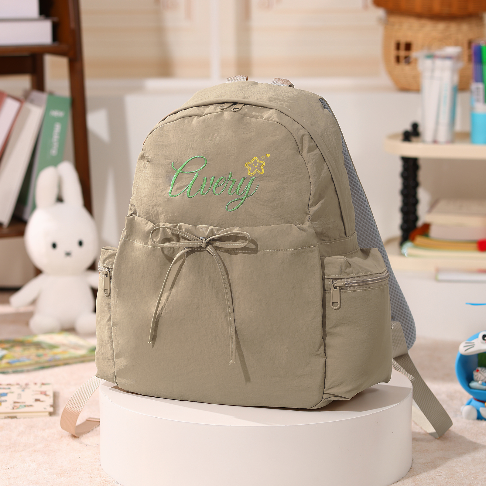 Personalised Kids School Bag with Name & Pattern – Back to School Gift | Jessemade