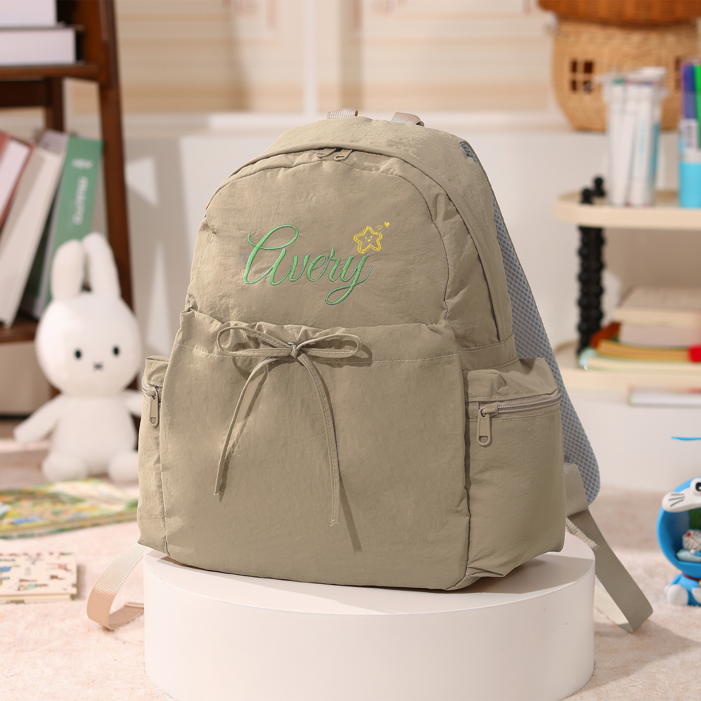 Personalised Kids School Bag with Name & Pattern – Back to School Gift | Jessemade