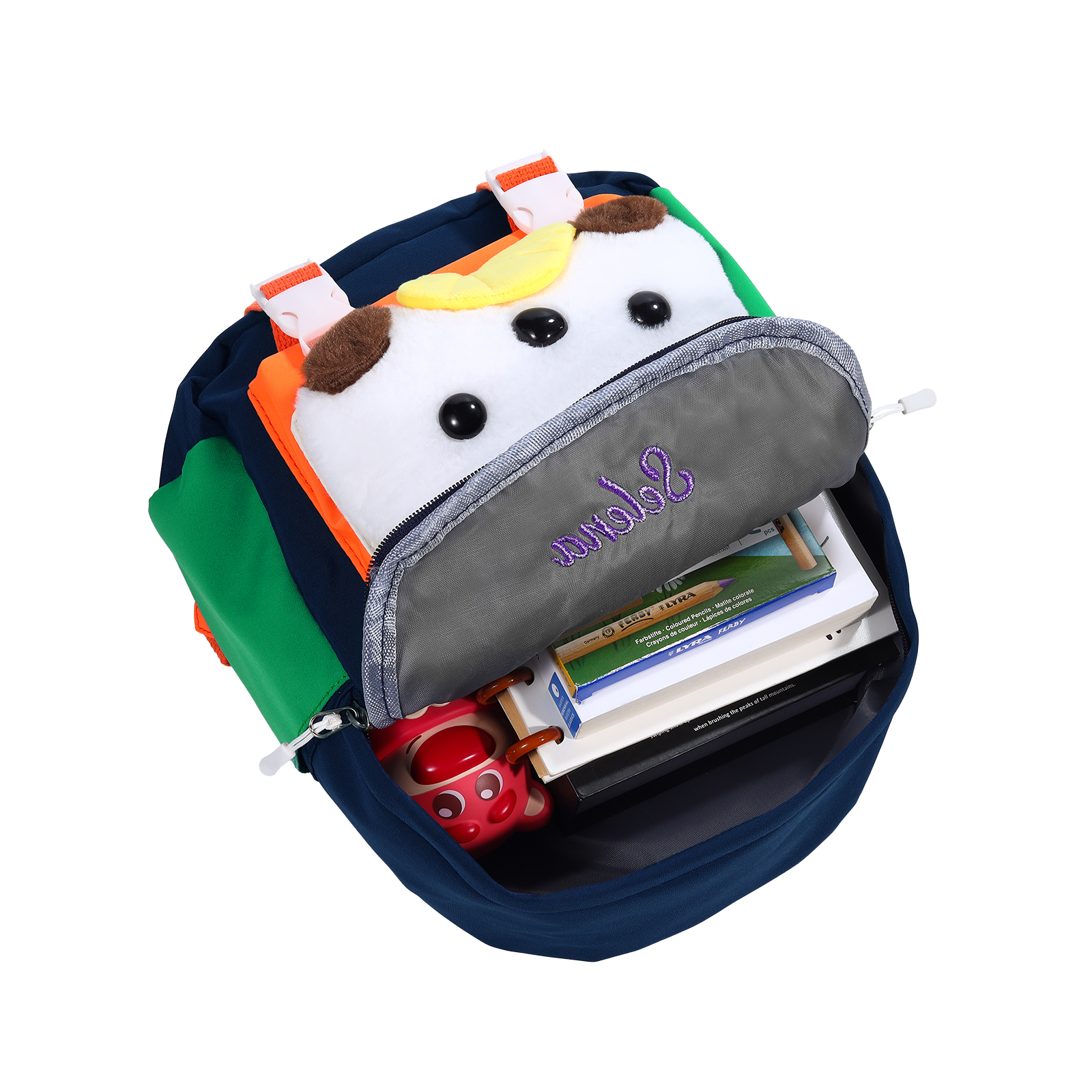 Personalised Kids Puppy Bag with Custom Name – Back to School Gift | Jessemade