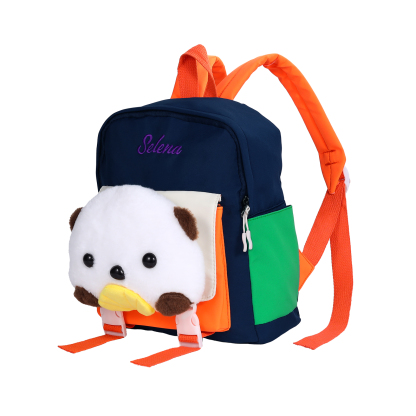 Personalised Kids Puppy Bag with Custom Name – Back to School Gift | Jessemade