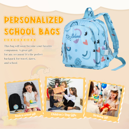 [Copy]Personalised Star Backpack with 1 Custom Name and Colour, 5 Colours | Jessemade