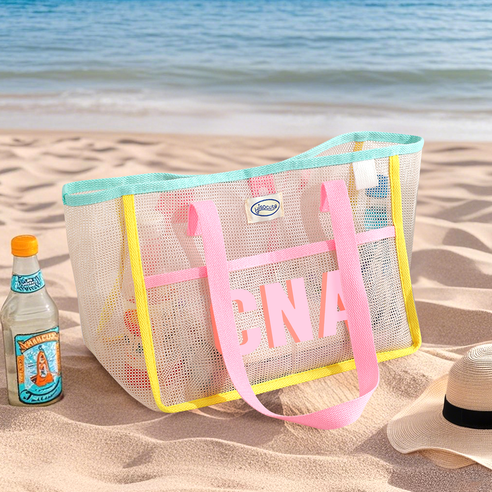 Personalised Tote Bag with Custom Name – 6 Style Options, Practical & Trendy Gift | Jessemade