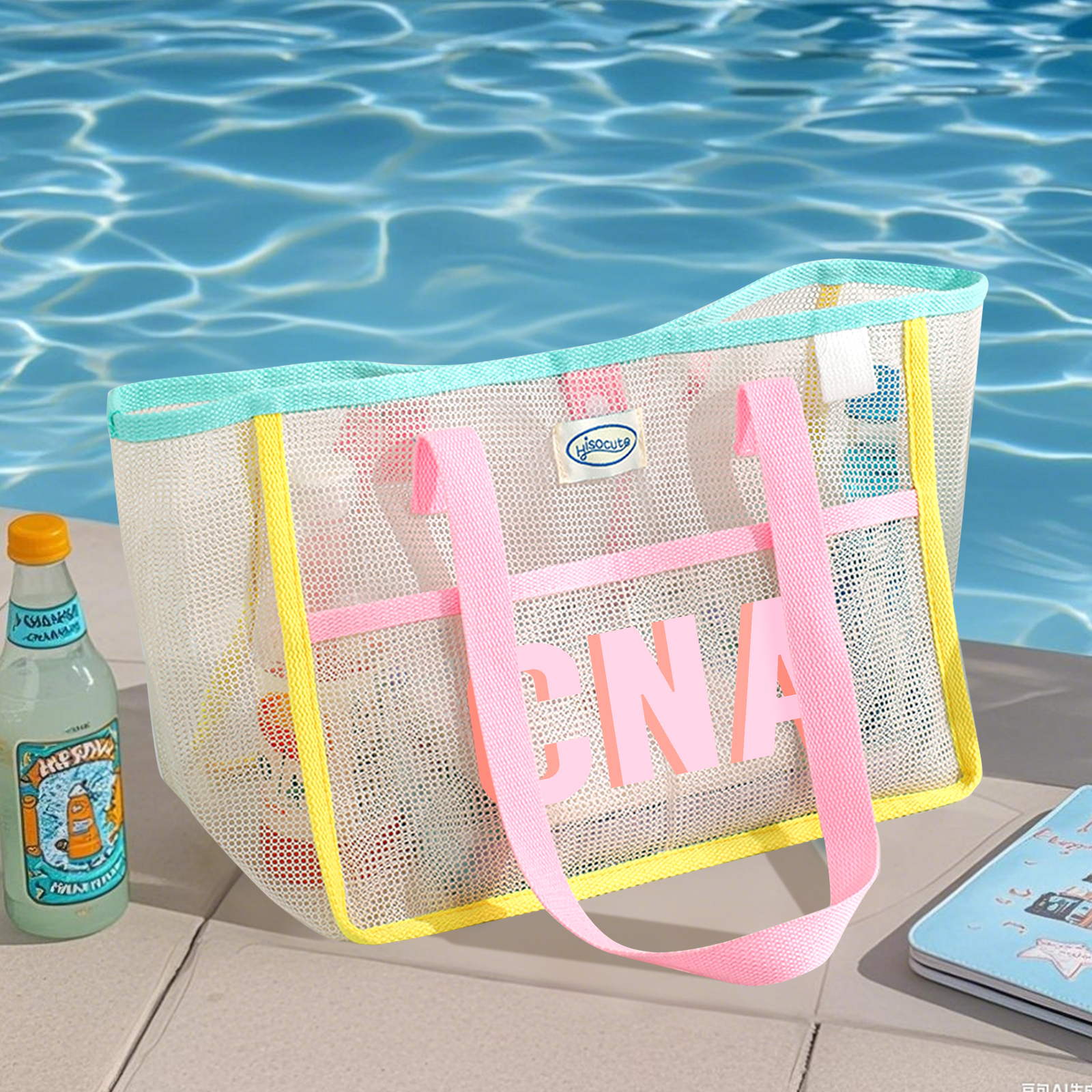 Personalised Tote Bag with Custom Name – 6 Style Options, Practical & Trendy Gift | Jessemade
