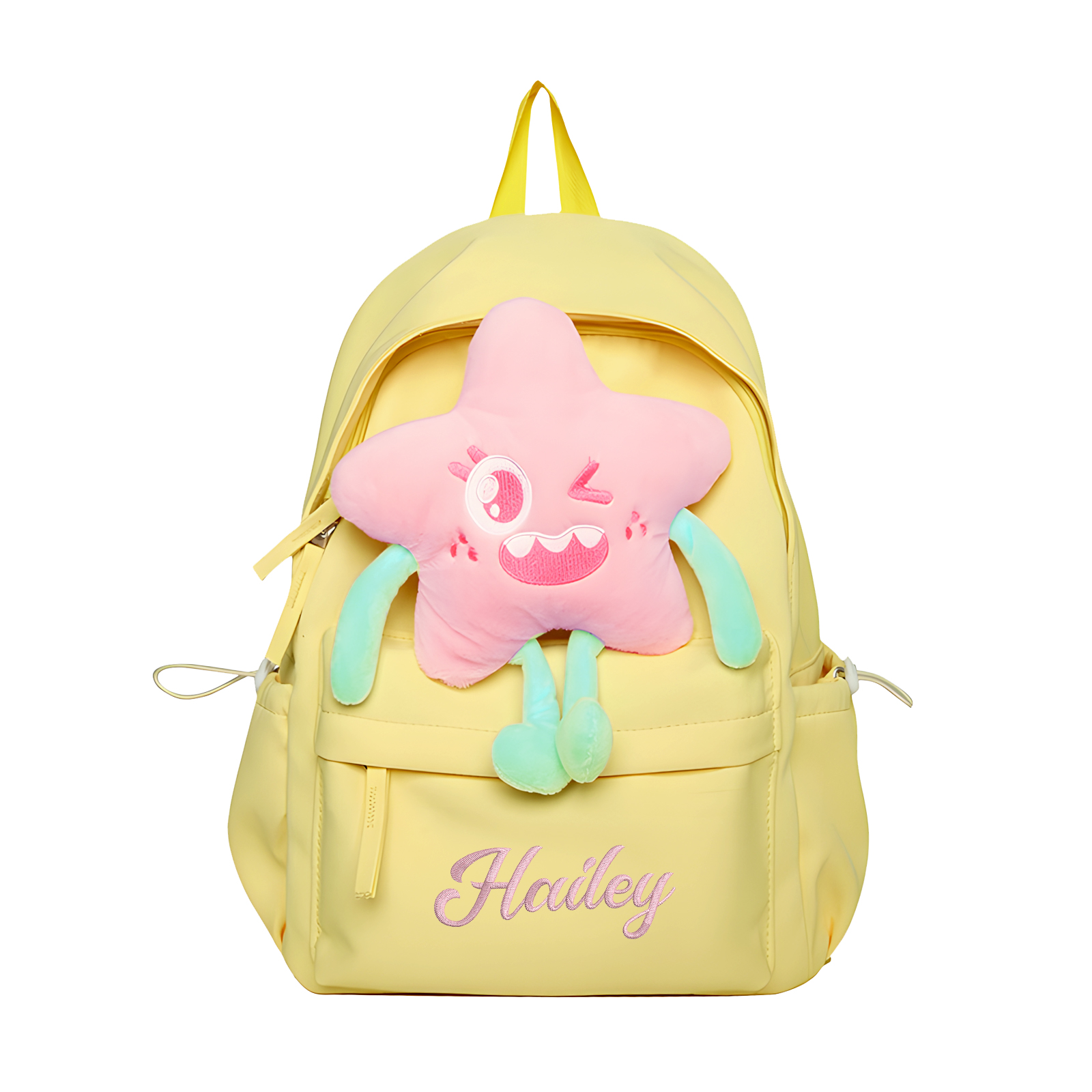 Personalised Star Backpack with 1 Custom Name and Colour, 5 Colours | Jessemade