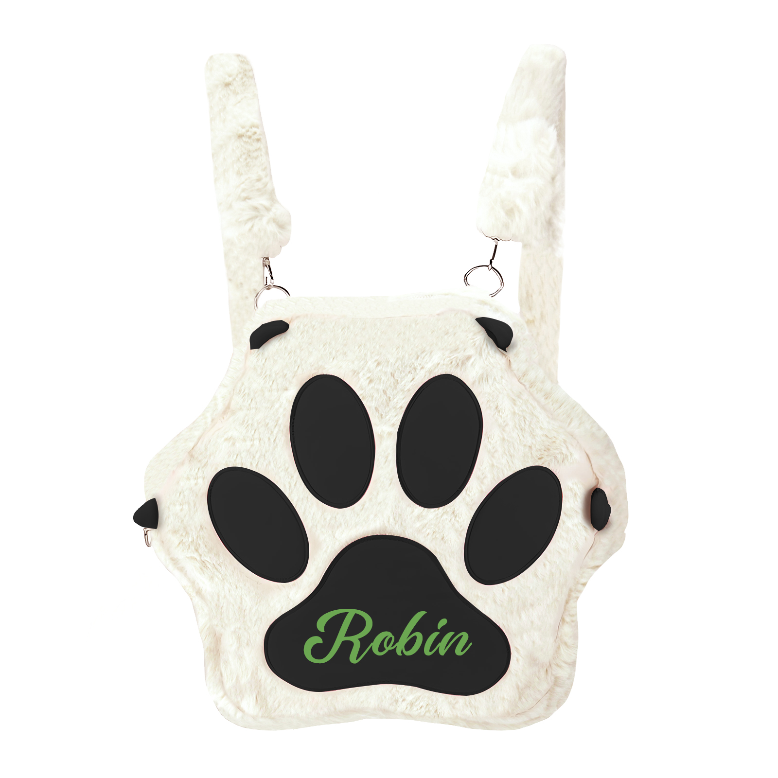 Personalised Cat Paw Backpack with Custom Name and Colour, 4 Styles | Jessemade