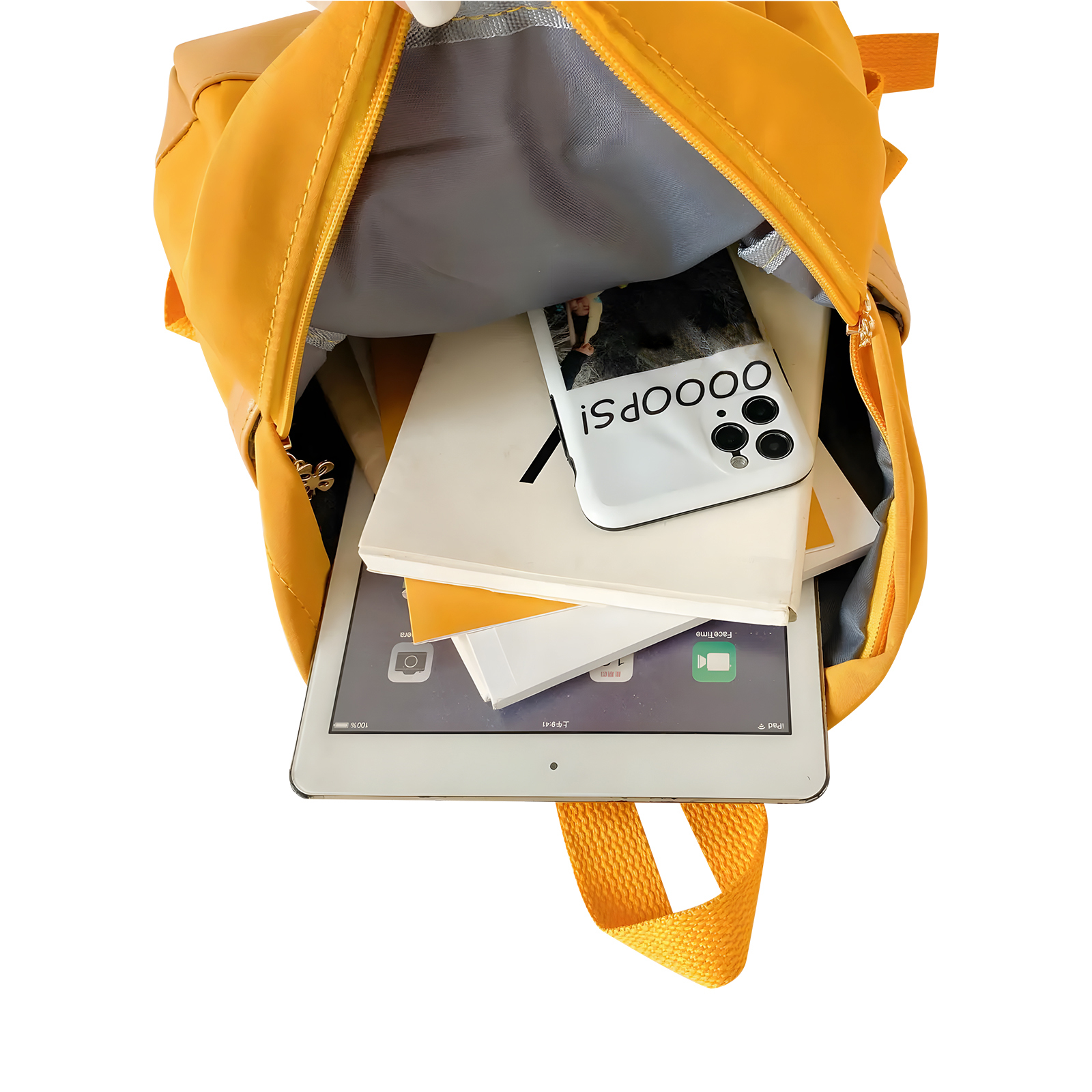 Personalised Backpack with Bunny Plush and 1 Custom Name – Back to School Gift | Jessemade