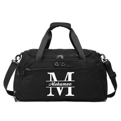 Personalised Travel Bag with Custom Name Perfect Gift for Men & Women