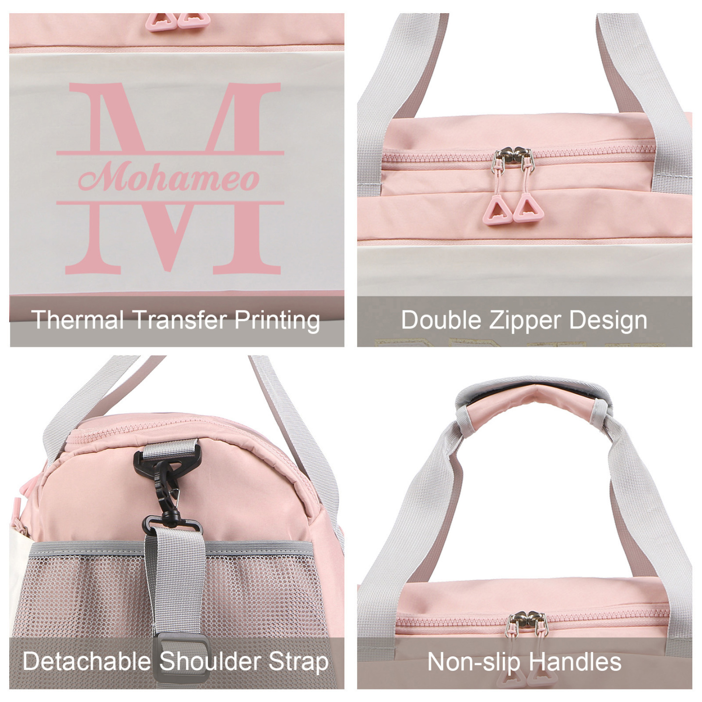 Personalised Travel Bag with Custom Name Perfect Gift for Men & Women