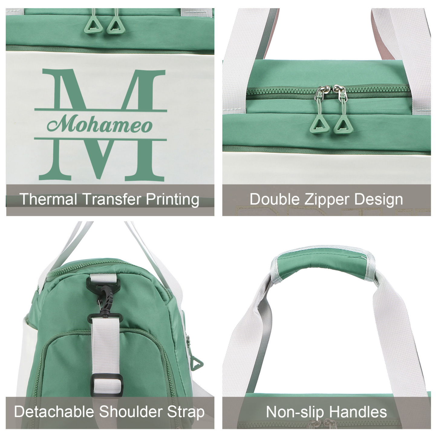 Personalised Travel Bag with Custom Name Perfect Gift for Men & Women