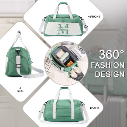 Personalised Travel Bag with Custom Name Perfect Gift for Men & Women