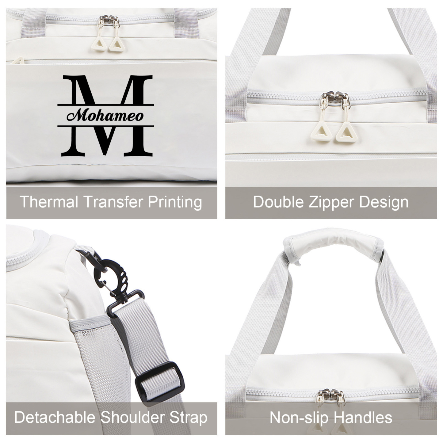 Personalised Travel Bag with Custom Name Perfect Gift for Men & Women