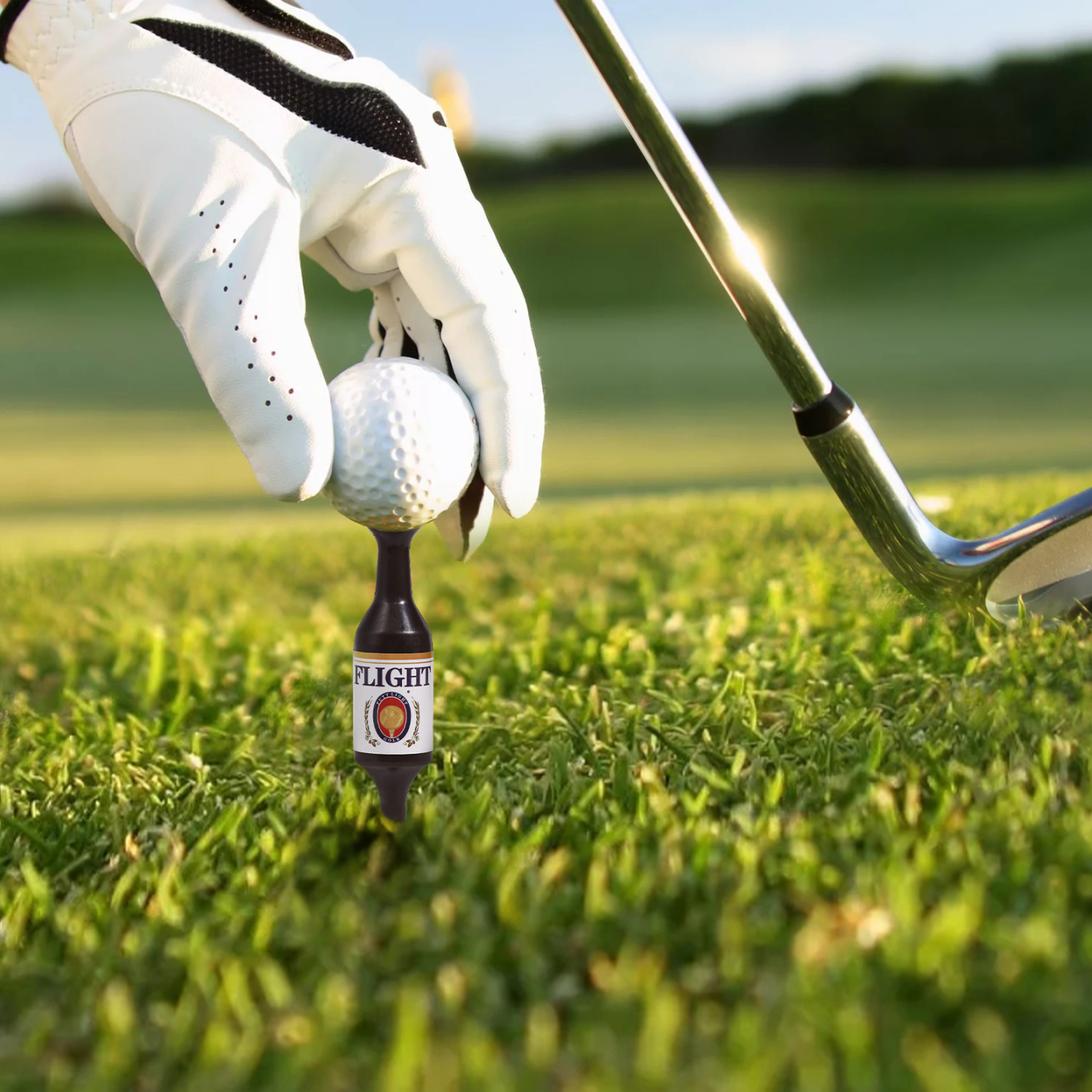 Virtually Unbreakable Golf Tees Recyclable Plastic Golf Tee 6 Pack Gift for Him