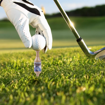 Virtually Unbreakable Golf Tees Recyclable Plastic Golf Tee 6 Pack Gift for Him