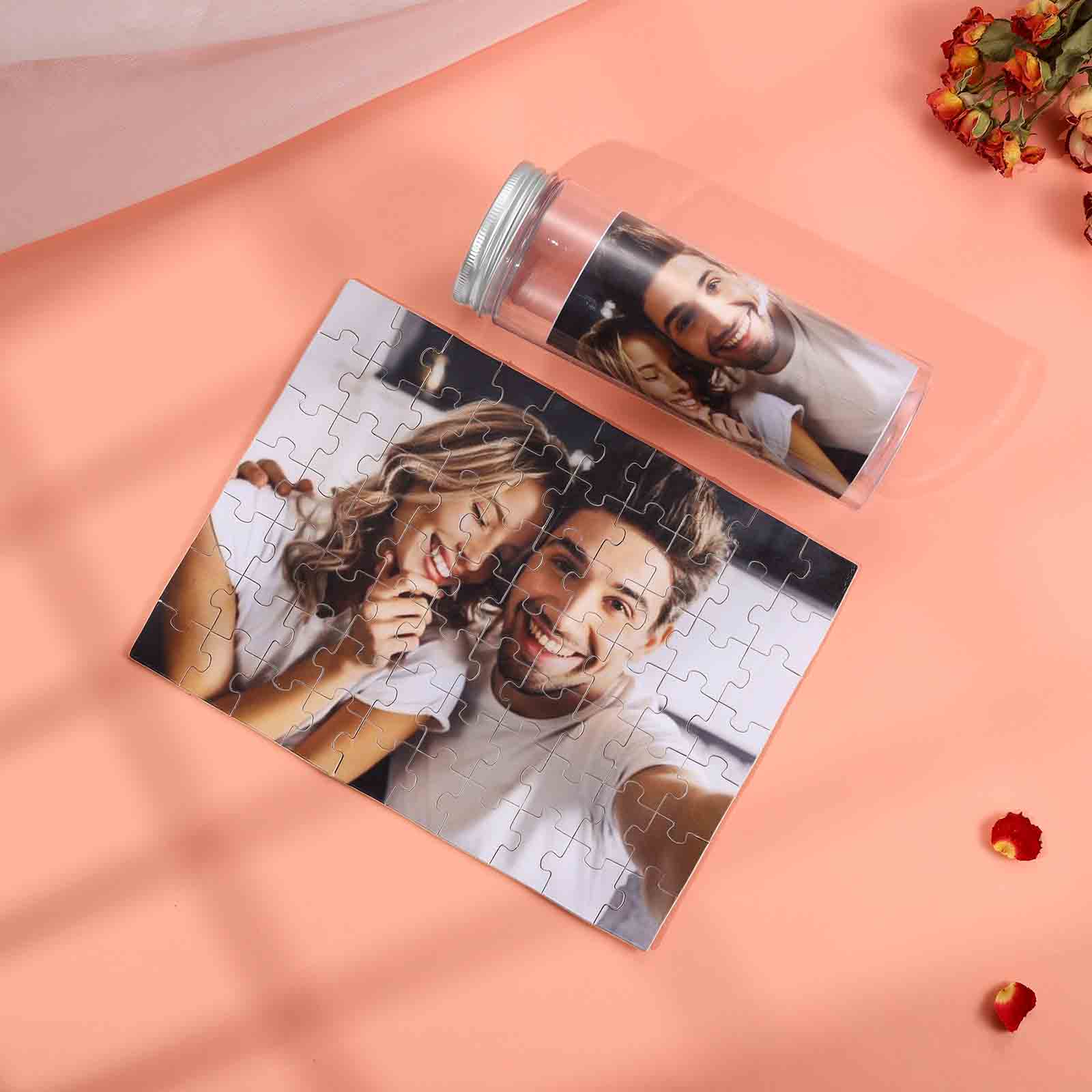 Personalised Canned Custom Photo Puzzle Custom 1 Photo 70 or 120 Pieces Gift for Her | Jessemade