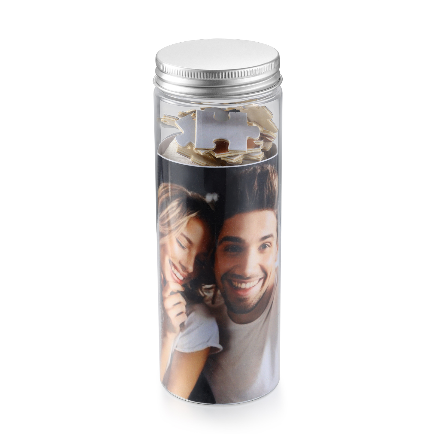 Personalised Canned Custom Photo Puzzle Custom 1 Photo 70 or 120 Pieces Gift for Her | Jessemade