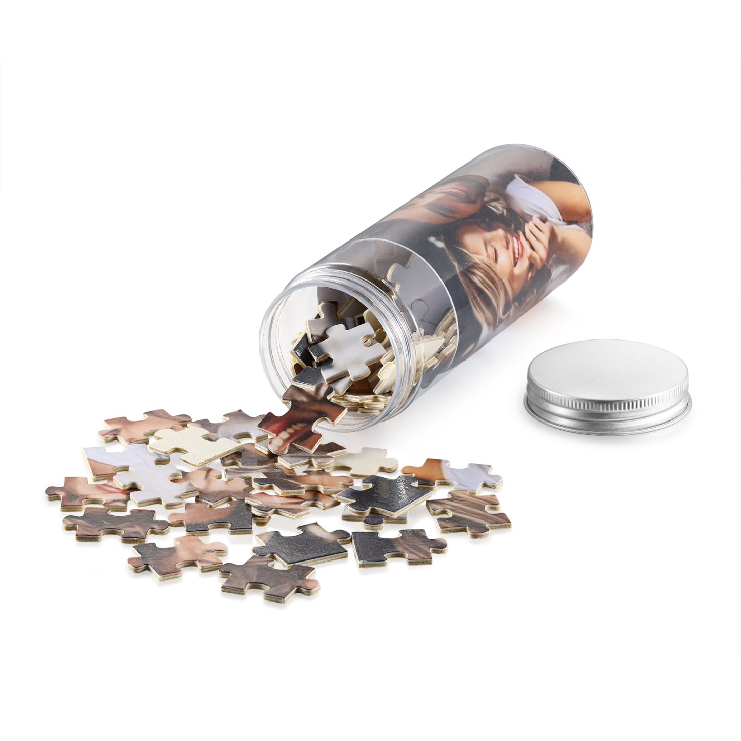 Personalised Canned Custom Photo Puzzle Custom 1 Photo 70 or 120 Pieces Gift for Her | Jessemade