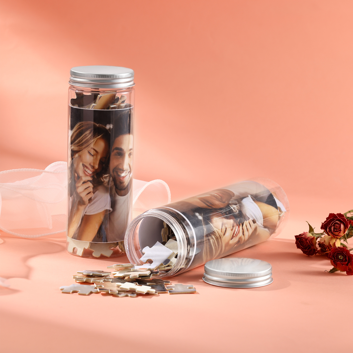 Personalised Canned Custom Photo Puzzle Custom 1 Photo 70 or 120 Pieces Gift for Her | Jessemade