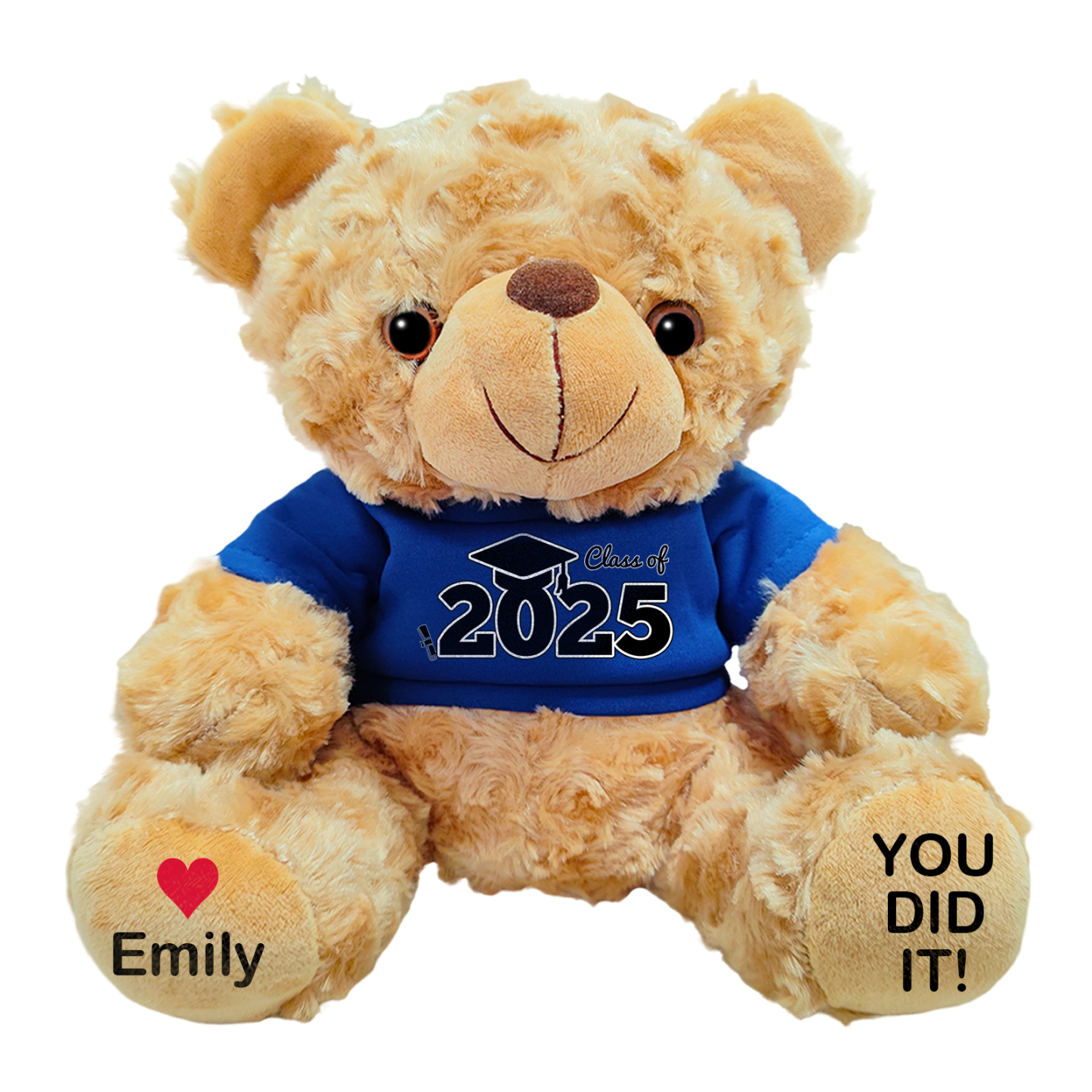 Personalised Graduation Teddy Bear - Custom Gift with Name & Year | Jessemade