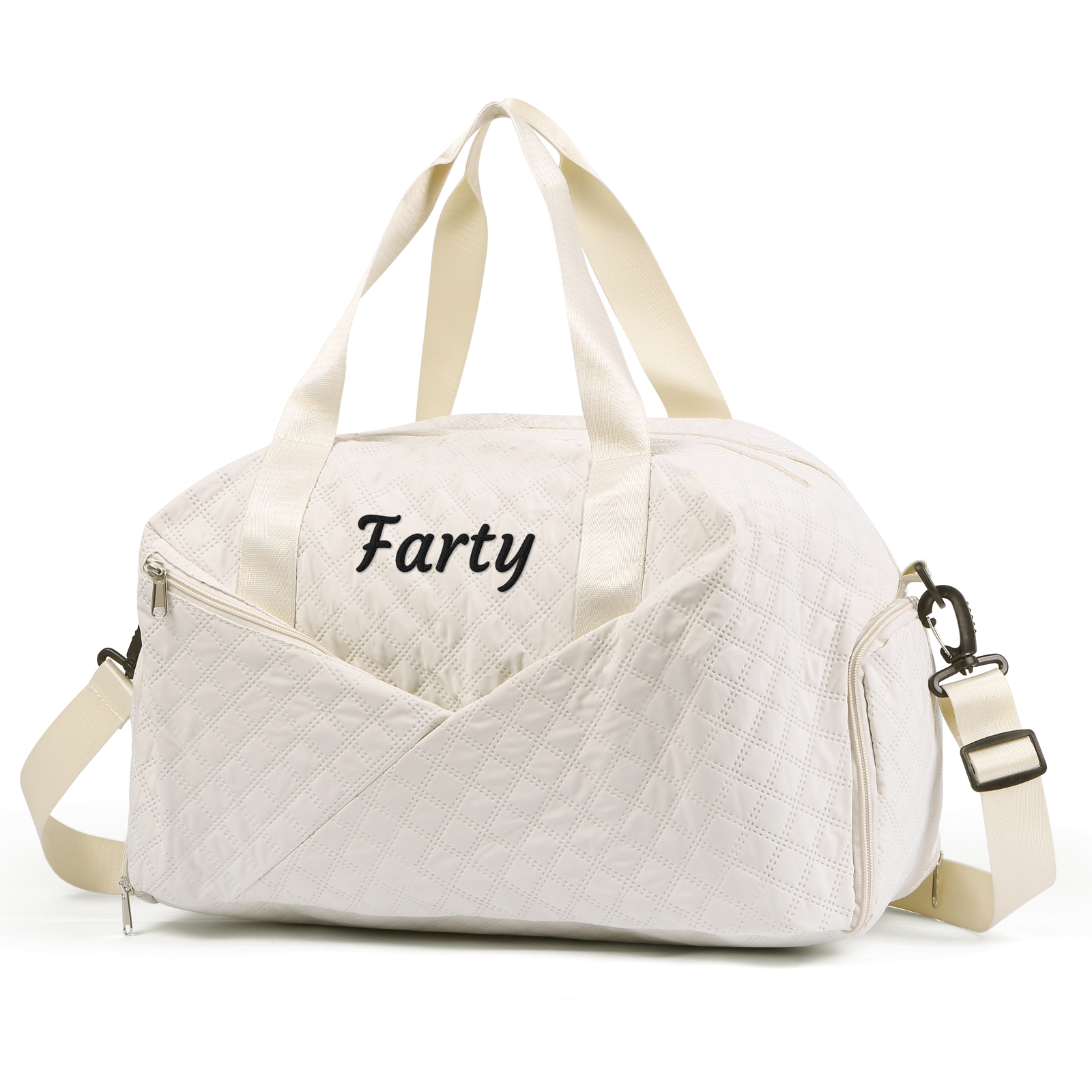 Personalised Name Travel Bag Waterproof and Stylish Gift for Her