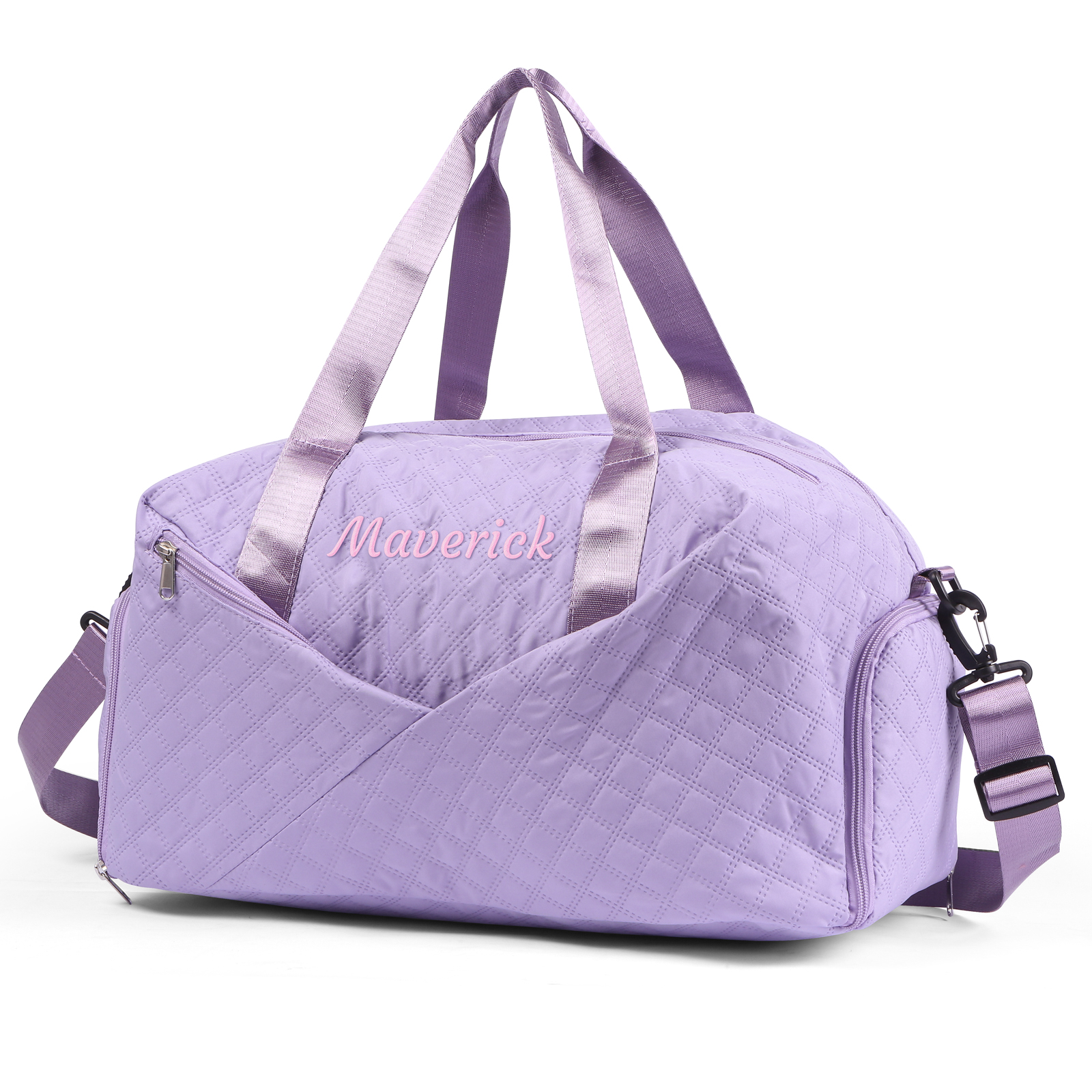 Personalised Name Travel Bag Waterproof and Stylish Gift for Her