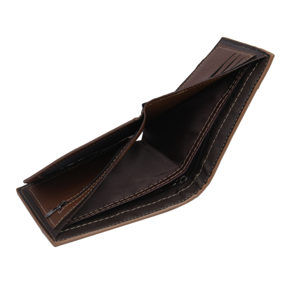 Personalised Men Wallet Customised Photo & Name & Letter Monogram Billfold Leather Wallet Gift for Him