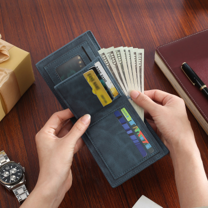 Personalised Couple Gift Box Set Custom Wallets & Keychains for Special Moments