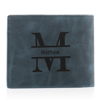 Personalised Couple Gift Box Set Custom Wallets & Keychains for Special Moments