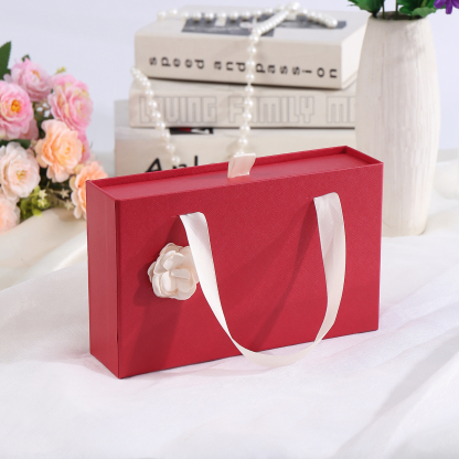 Elegant Gift Box for Her in Pink and Red Colours