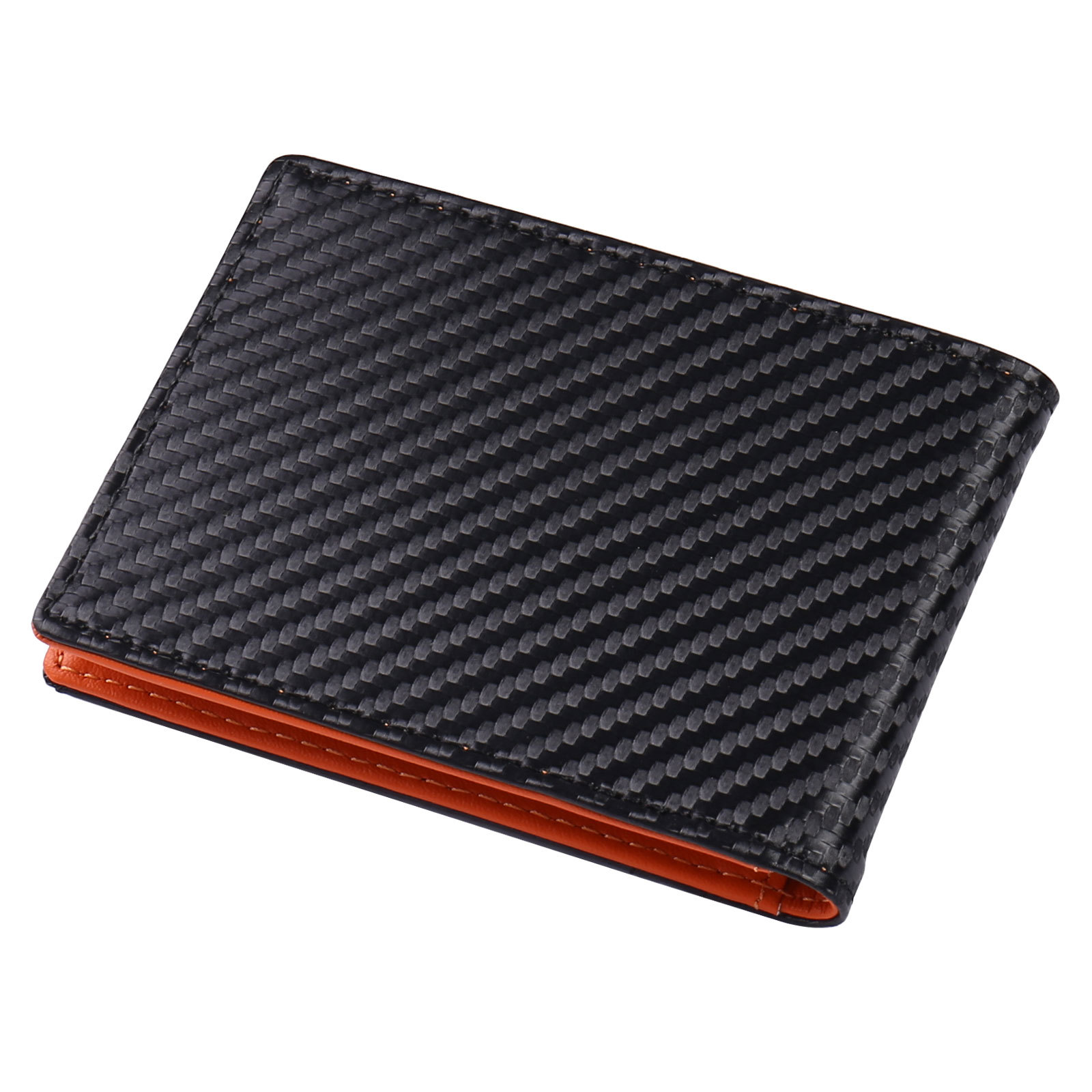 Personalised 1 Name Billfold Wallet with Anti-Theft Swipe Custom Leather Wallet Black Gifts for Men-Jessemade AU