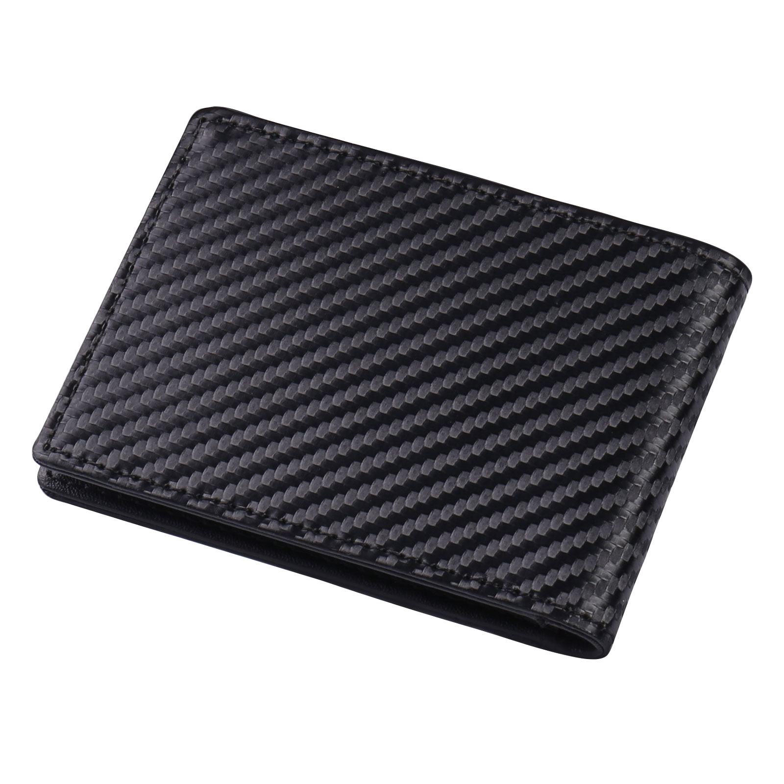 Personalised 1 Name Billfold Wallet with Anti-Theft Swipe Custom Leather Wallet Black Gifts for Men-Jessemade AU