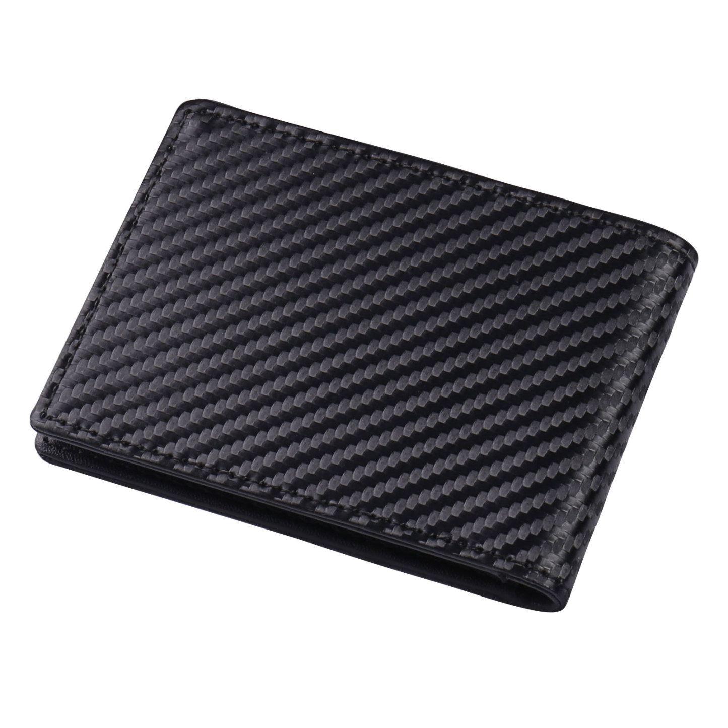 Personalised 1 Name Billfold Wallet with Anti-Theft Swipe Custom Leather Wallet Black Gifts for Men-Jessemade AU