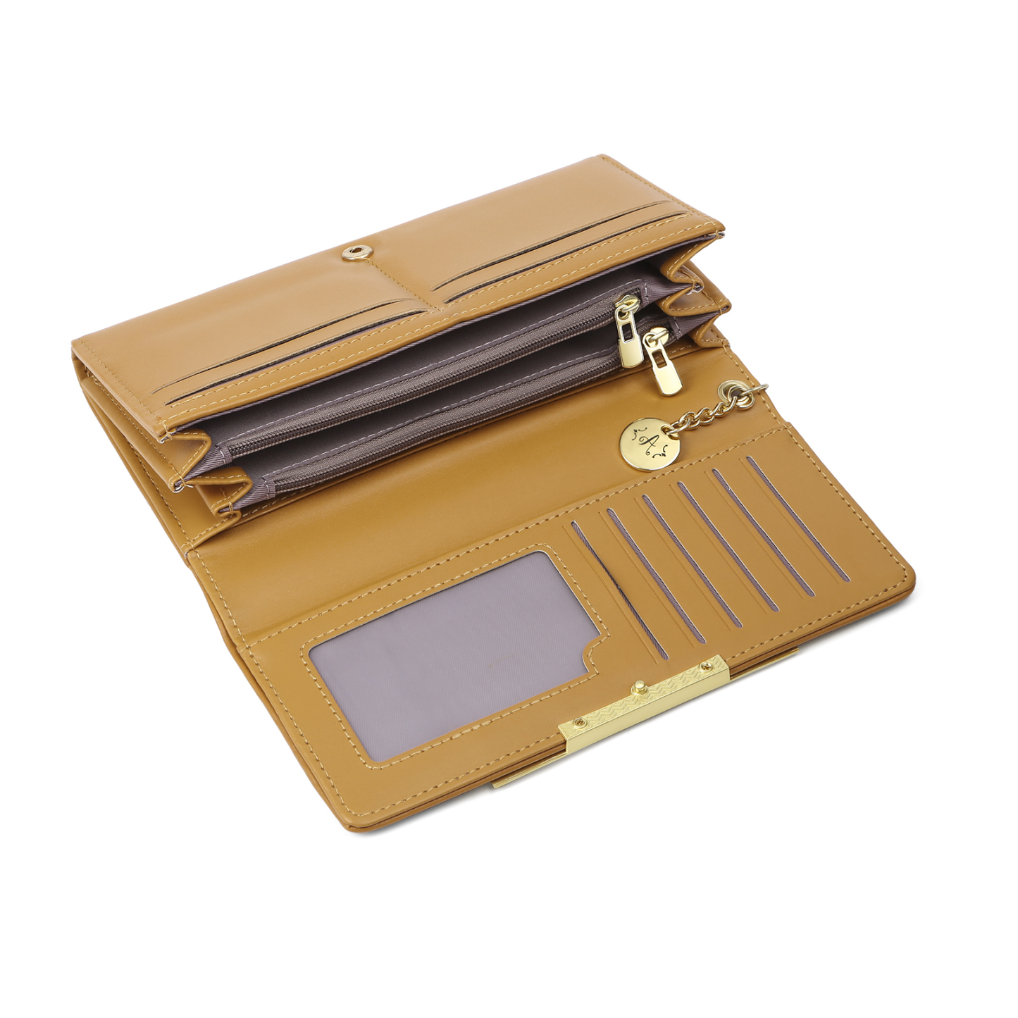 Personalised Women Wallet with Custom Photo and Engraved Letter-Jessemade AU