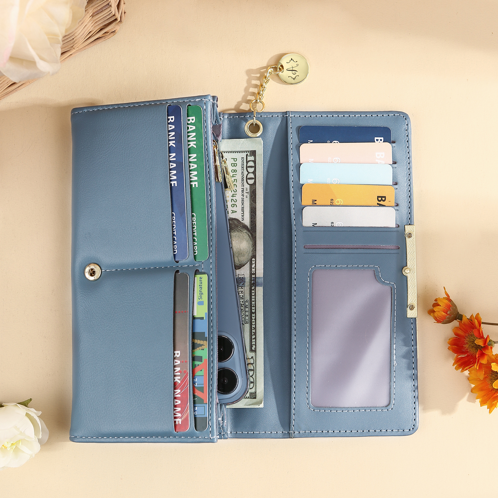 Personalised Couple Gift Box Set Custom Wallets & Keychains for Special Moments