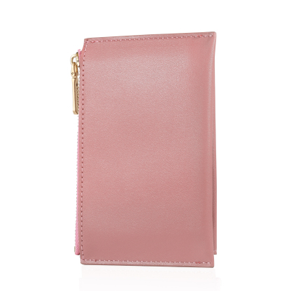 Personalised Women's Leather Wallet Custom Birthday Flower & Name Zipper Wallet Gift for Her-Jessemade AU