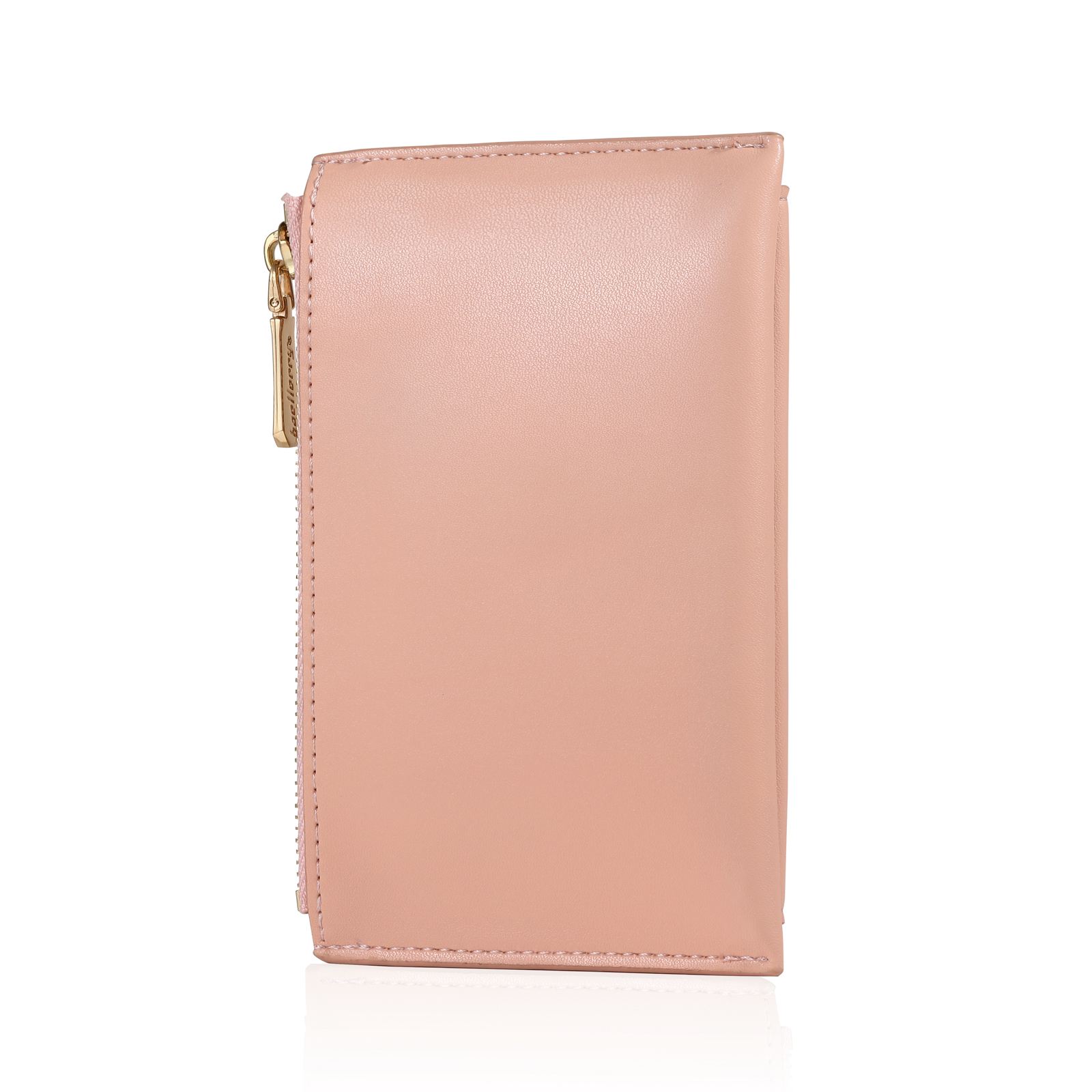 Personalised Women's Leather Wallet Custom Birthday Flower & Name Zipper Wallet Gift for Her-Jessemade AU