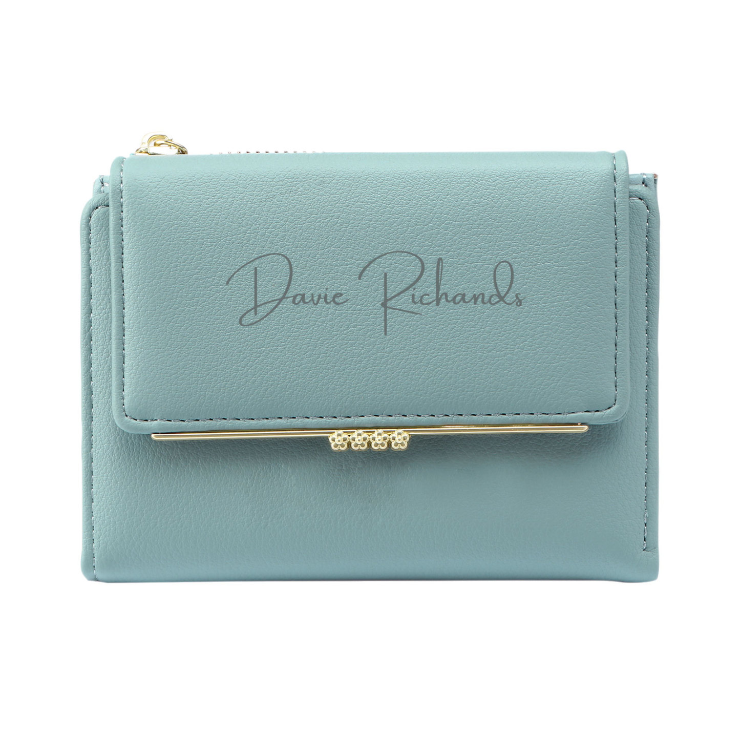 Personalised Mothers Day Trifold Women Wallet with Custom Photo and Name Thoughtful Gift for Her