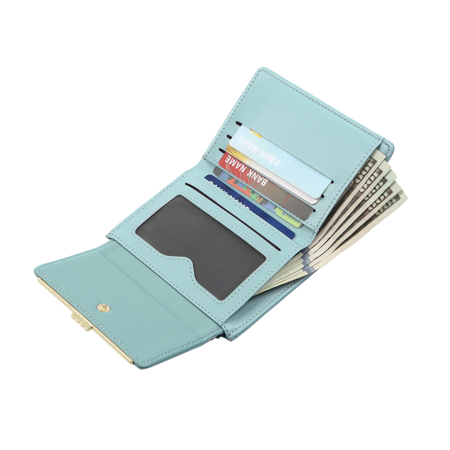 Personalised Mothers Day Trifold Women Wallet with Custom Photo and Name Thoughtful Gift for Her-Jessemade AU