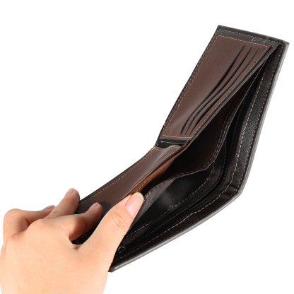 Men Photo Wallet Personalised Letter & Name Wallet Gray Christmas Gift for Him-Jessemade AU