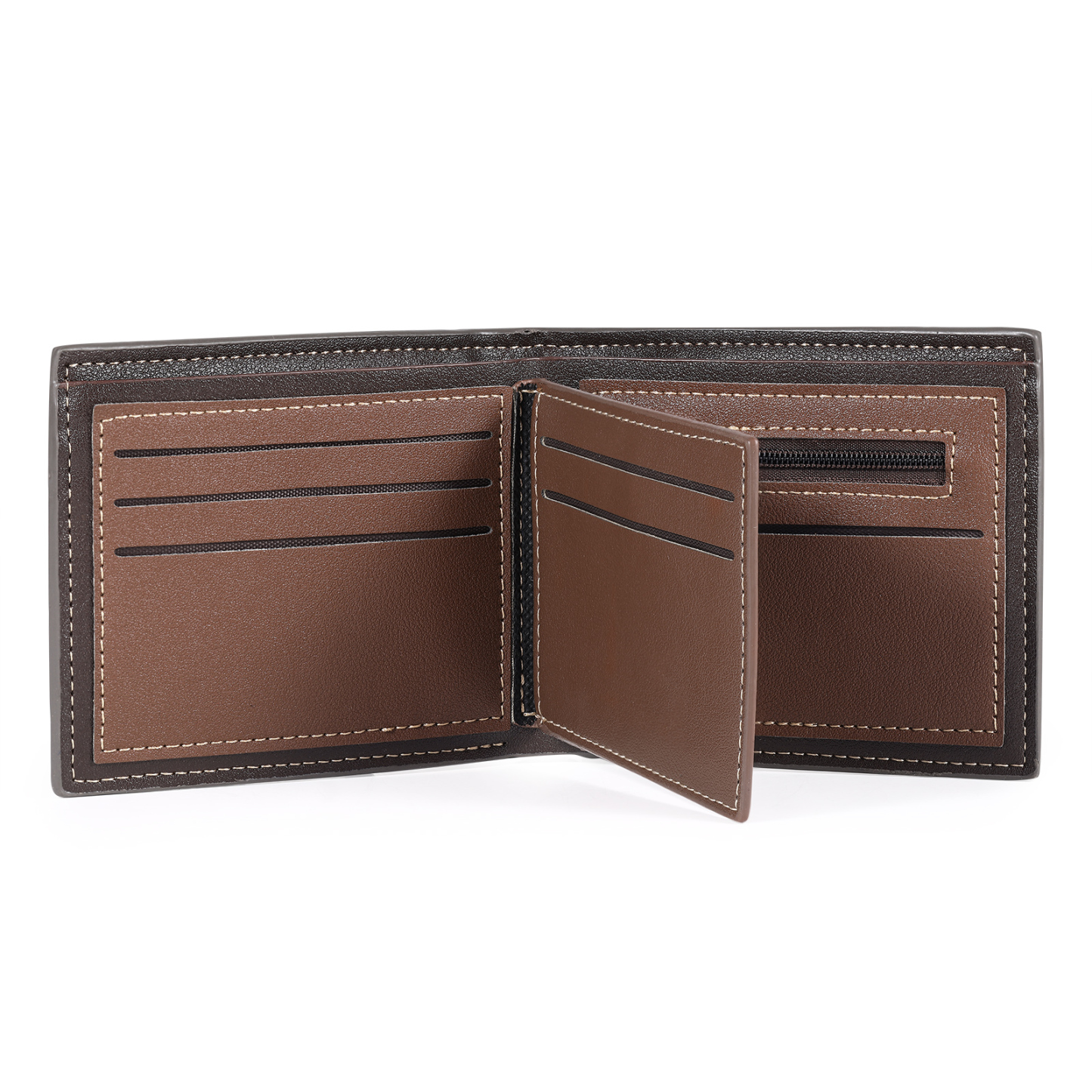 Men Photo Wallet Personalised Letter & Name Wallet Gray Christmas Gift for Him-Jessemade AU