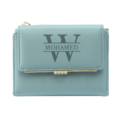 Personalised Women Wallet Custom Photo Name Letter Gift for Her Valentines day