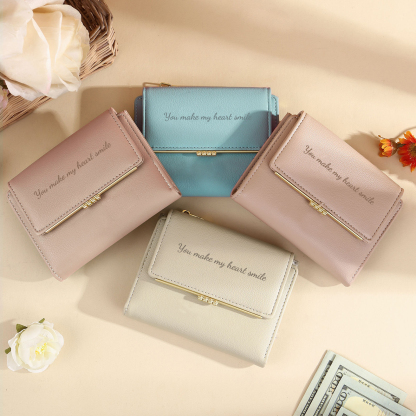 Personalised Women Wallet Custom Photo Text Gift for Her