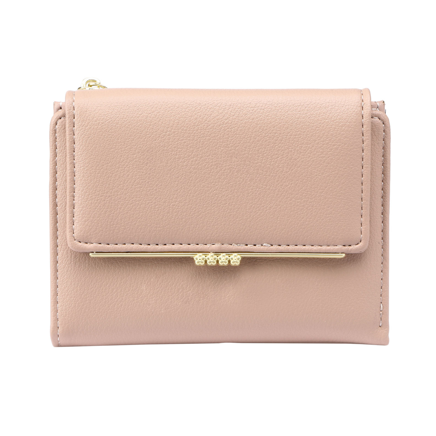 Personalised Women Wallet Custom Date Names with Holding Hands Design Gift For Her