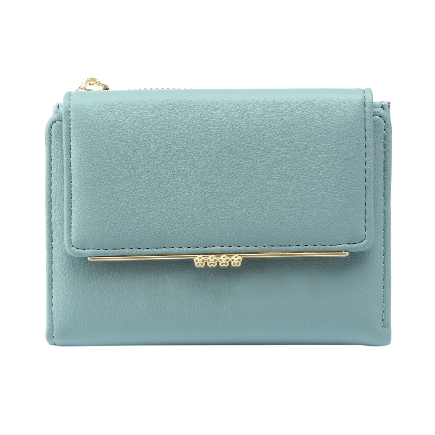 Personalised Women Wallet Custom Date Names with Holding Hands Design Gift For Her