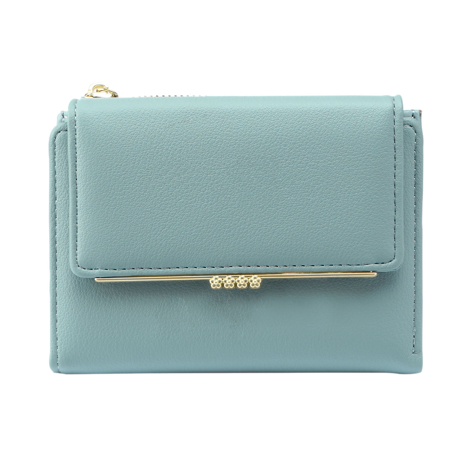 Personalised Women Wallet Custom Date Names with Holding Hands Design Gift For Her