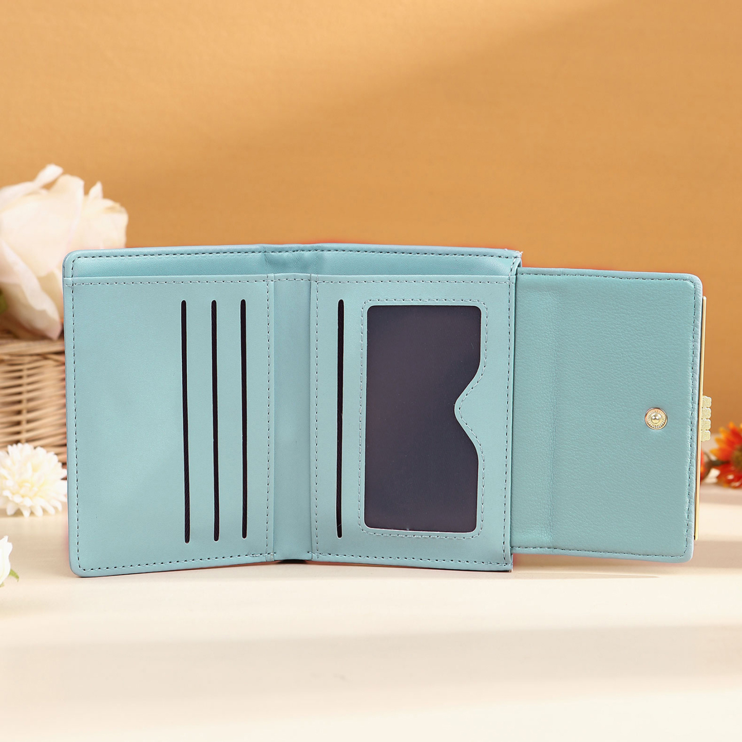 Personalised Women Wallet Custom Text Names Date Gift for Her