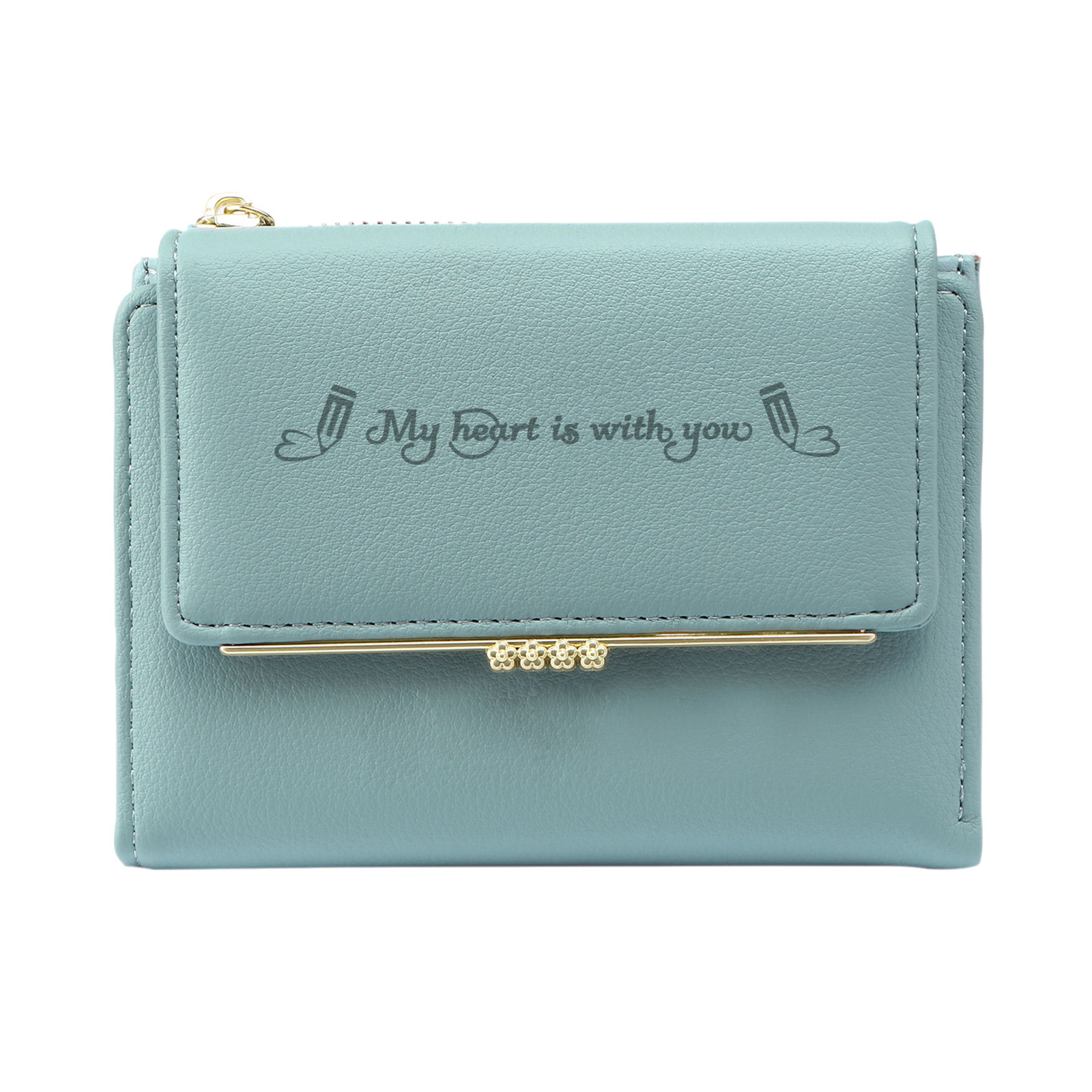 Personalised Women Wallet Custom Text Names Date Gift for Her
